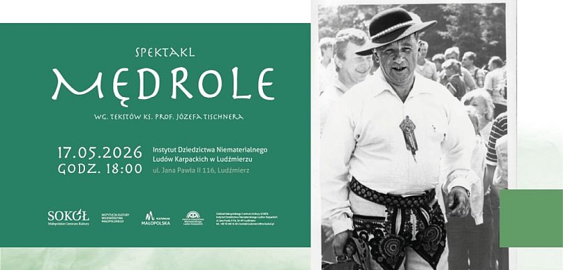 Spektakl "Mędrole" już 17 maja w Ludźmierzu